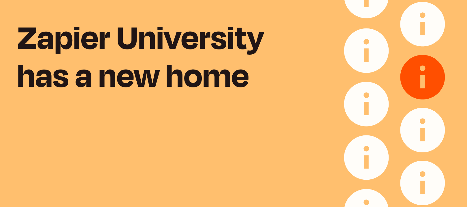 Zapier University has a new home on Zapier.com!