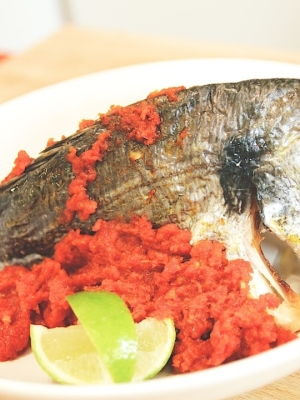 Baked Fish with Chilli Paste Recipe