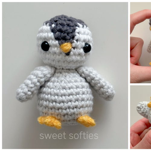 Pinguin-Tasche ohne Nähen