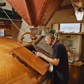 Cuve de brassage Mash Tun de la distillerie Pulteney dans les Highlands du nord-ouest d'Ecosse