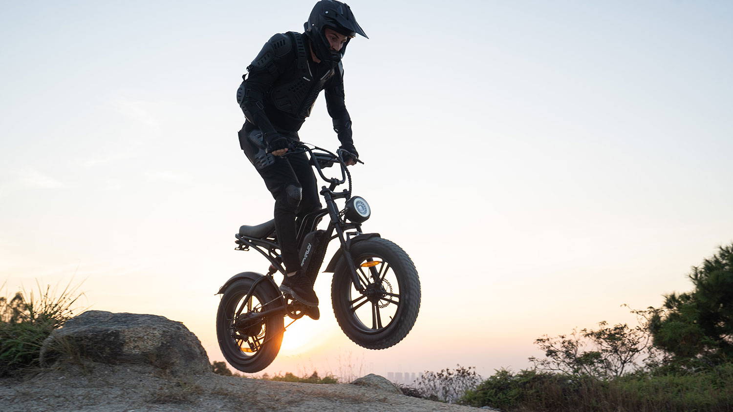 Fiery Male Rides - HappyRun Electric Bike SUV G50
