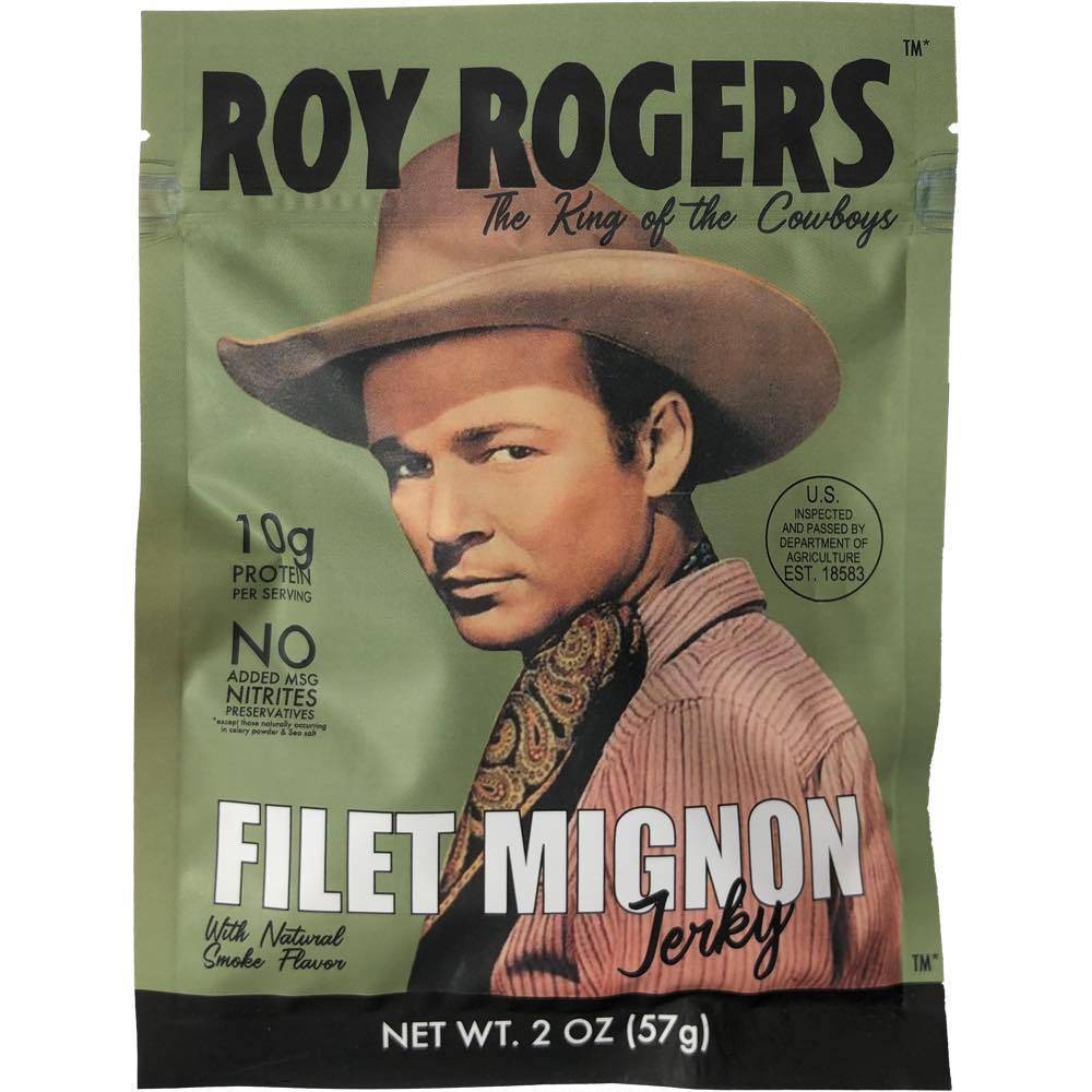 Roy Rogers filet mignon beef jerky 