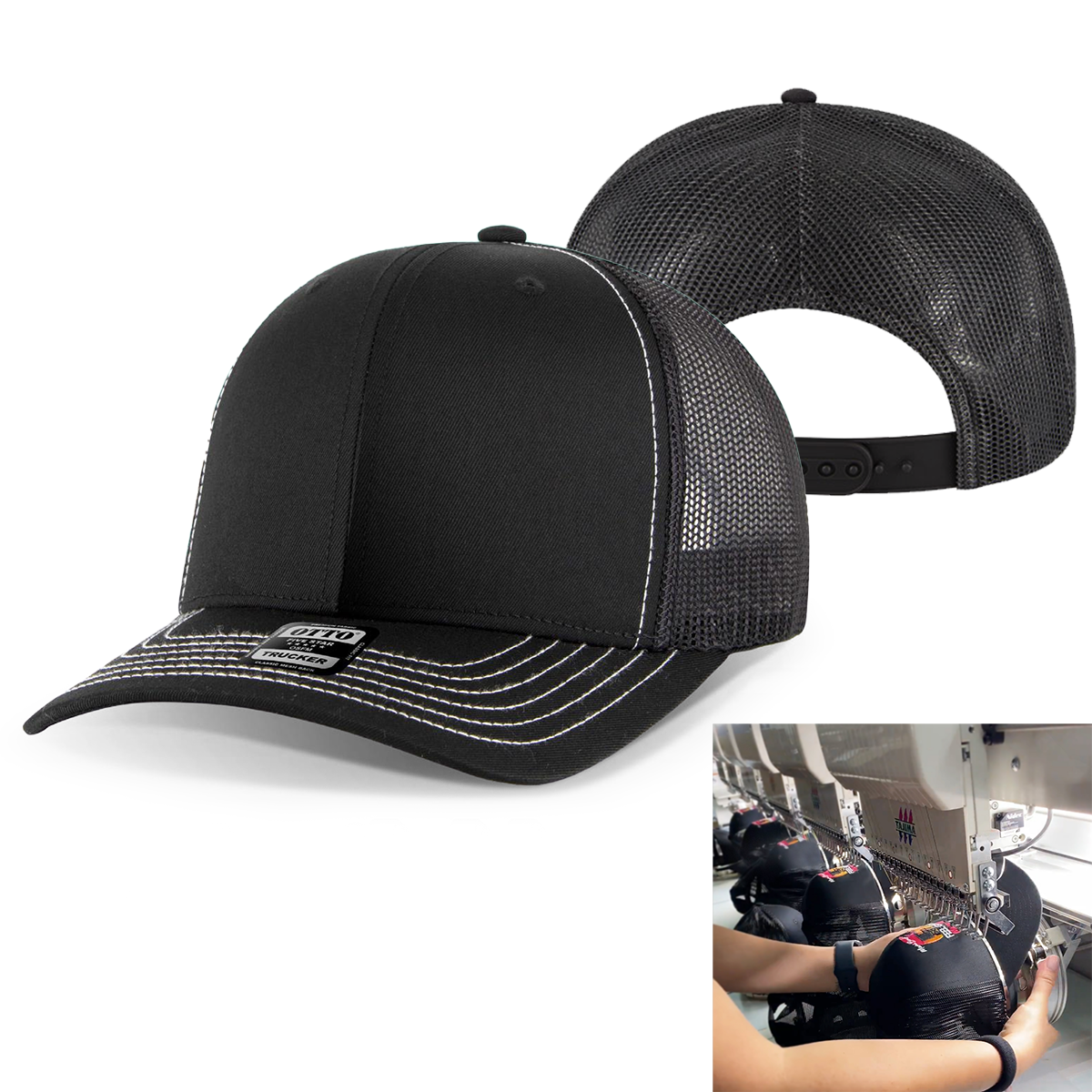 Trucker Otto Flat Bill LV Hat