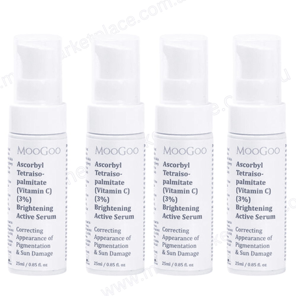 Lot of 4| Moogoo Ascorbyl Tetraisopalmitate (Vitamin C)(3%) Serum