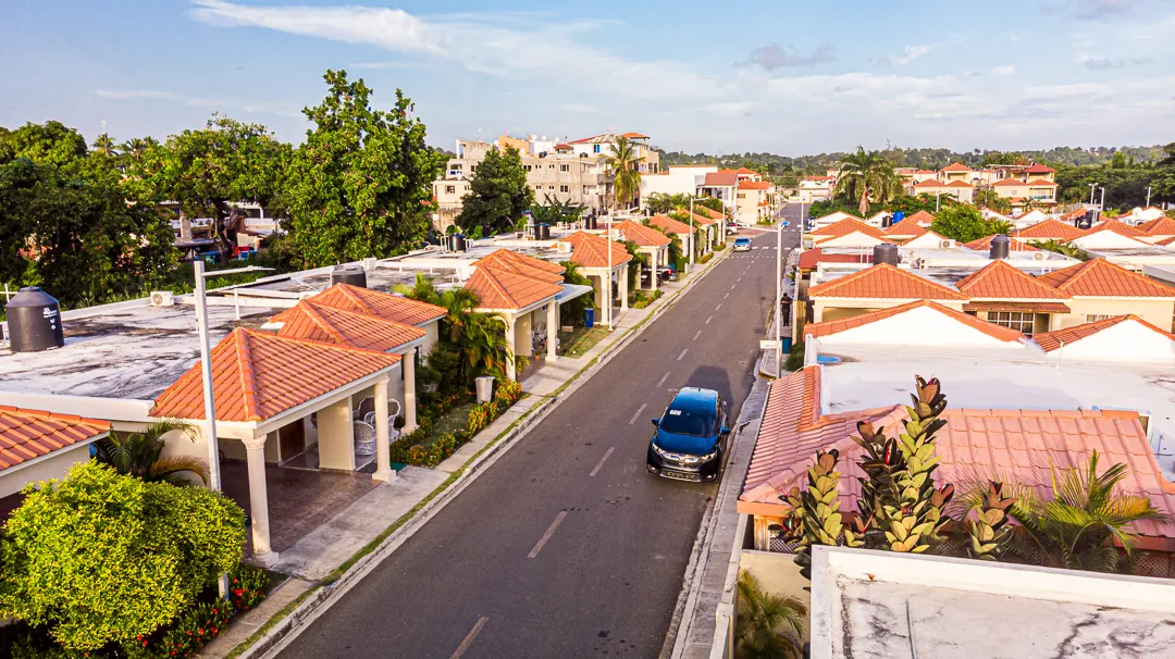 Vista panorámica de residencial