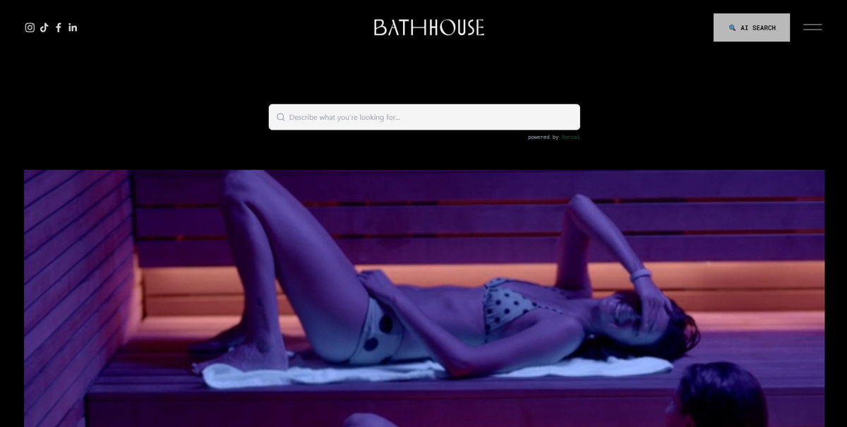 Screenshot of Bathhouse , from the brochure websites collection.