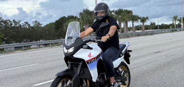 2025 HONDA TRANSALP motorcycle for rent near Fort Lauderdale, FL