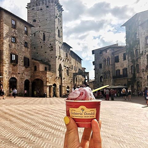  Siena (SI)
- san gimignano siena tuscany italy
gelato più buono del mondo
world best ice cream