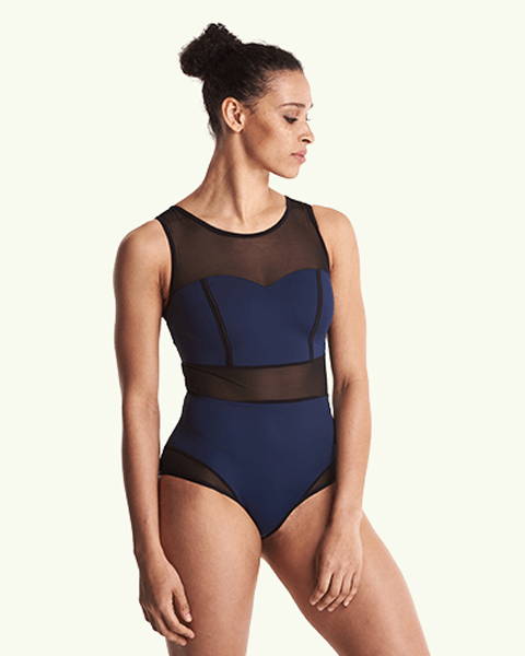 Navy deakin and blue sustainable swimsuit