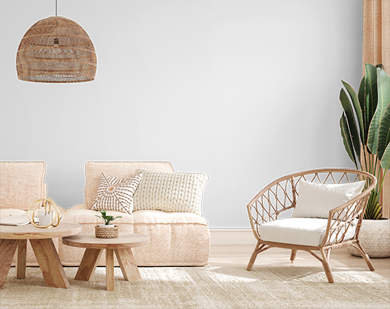 Coastal Scandinavian living room ideas