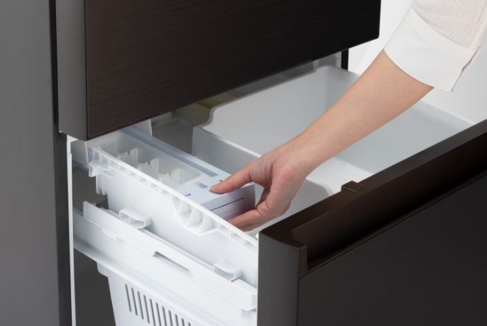 まるごと洗える製氷皿