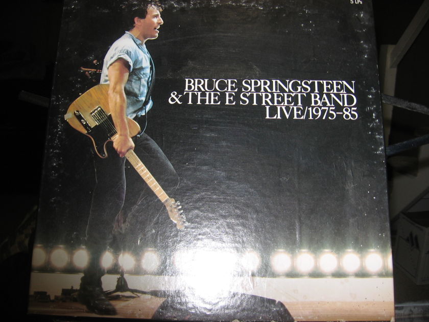 BRUCE SPRINGSTEEN - LIVE 1975-85 5 RECORD LIVE SET