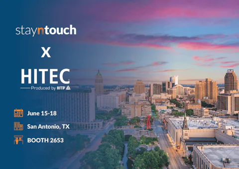 ستُقدم شركة Stayntouch نظام إدارة الفنادق السحابي الحائز على جوائز، ونظام مراسلة الضيوف المدعوم بالذكاء الاصطناعي في معرض HITEC 2026