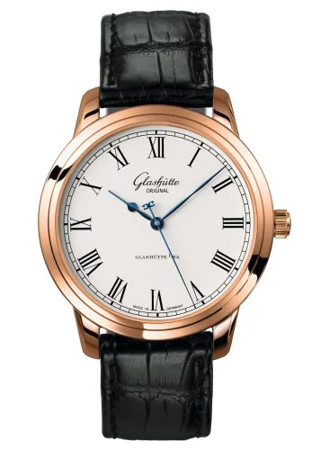 Senator Automatic Red Gold / Silver / Alligator / Pin