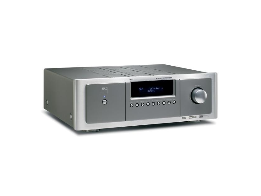 NAD Master Series M15 Home Theater Preamp/Processor with 2-Year Manufacturer's Warranty & Free Shipping