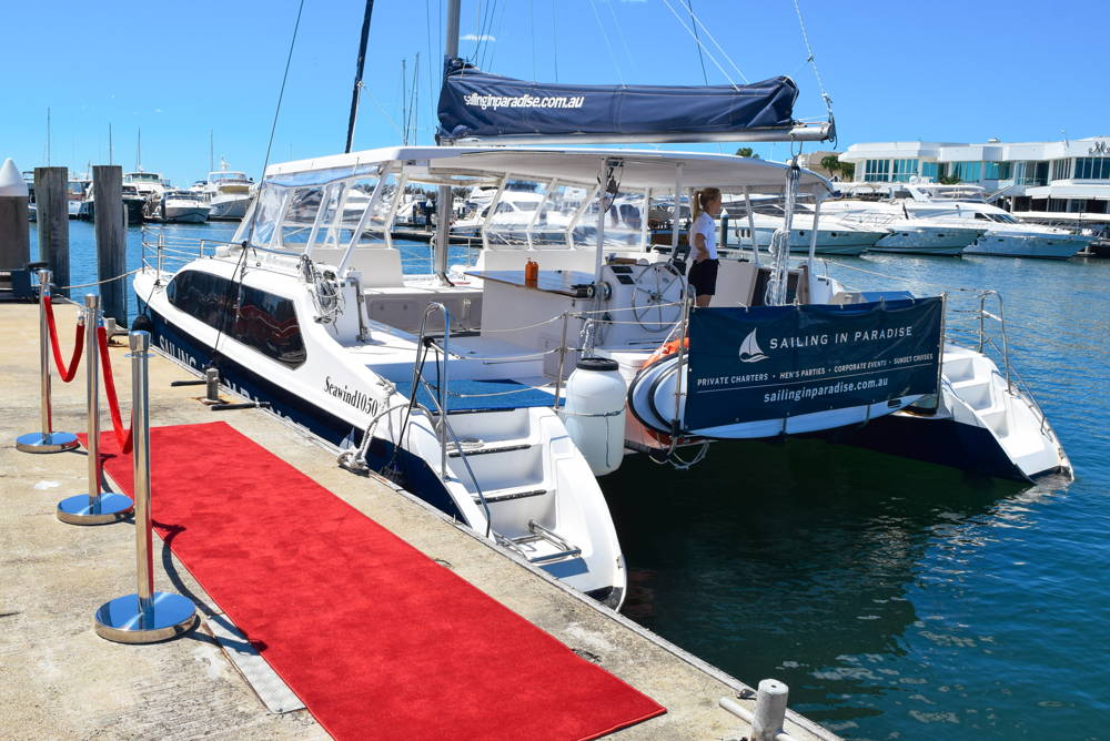 christmas party boat cruise gold coast