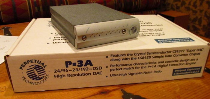 Perpetual Technologies P-3A and Monolithic 24/192 Dac a...