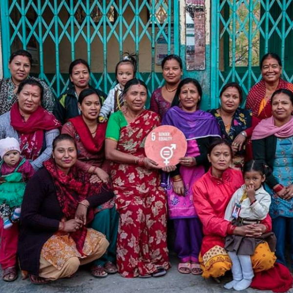 Group of women in india for global fund for women