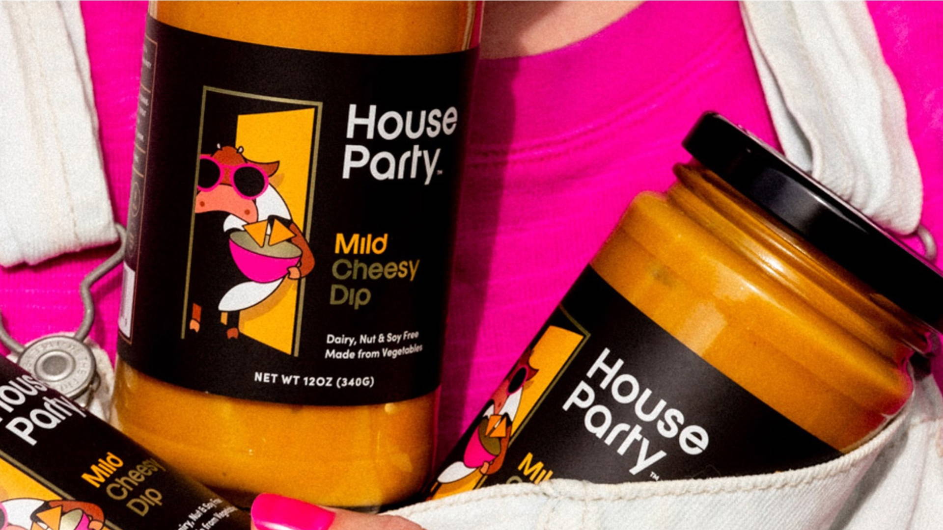 Featured image for LOCA Foods Rebrands As House Party With New, Irreverent Packaging