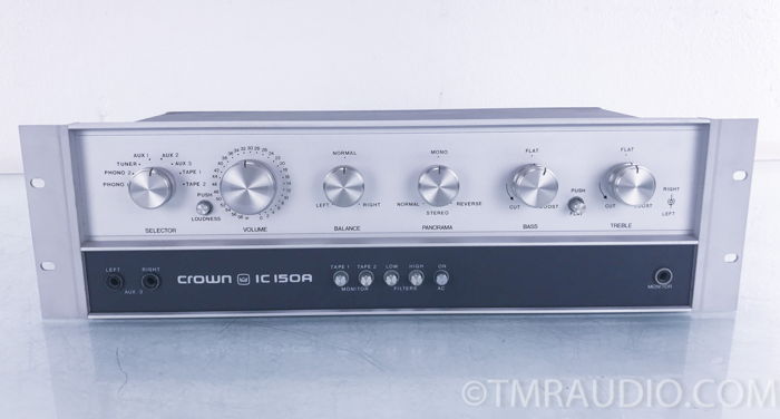 Crown IC 150A Integrated Stereo Preamplifier; IC150a (2...