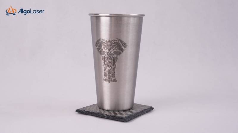 Laser Engraving on Stainless Steel Personalized Drinkware