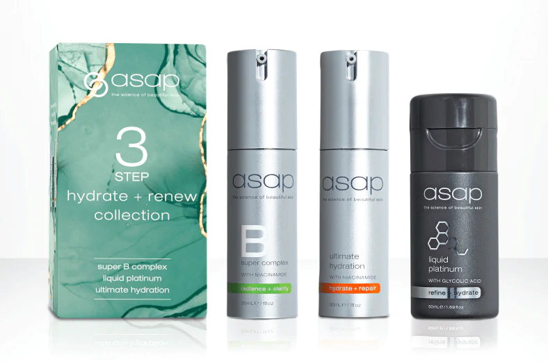 ASAP 3 STEP hydrate + renew collection