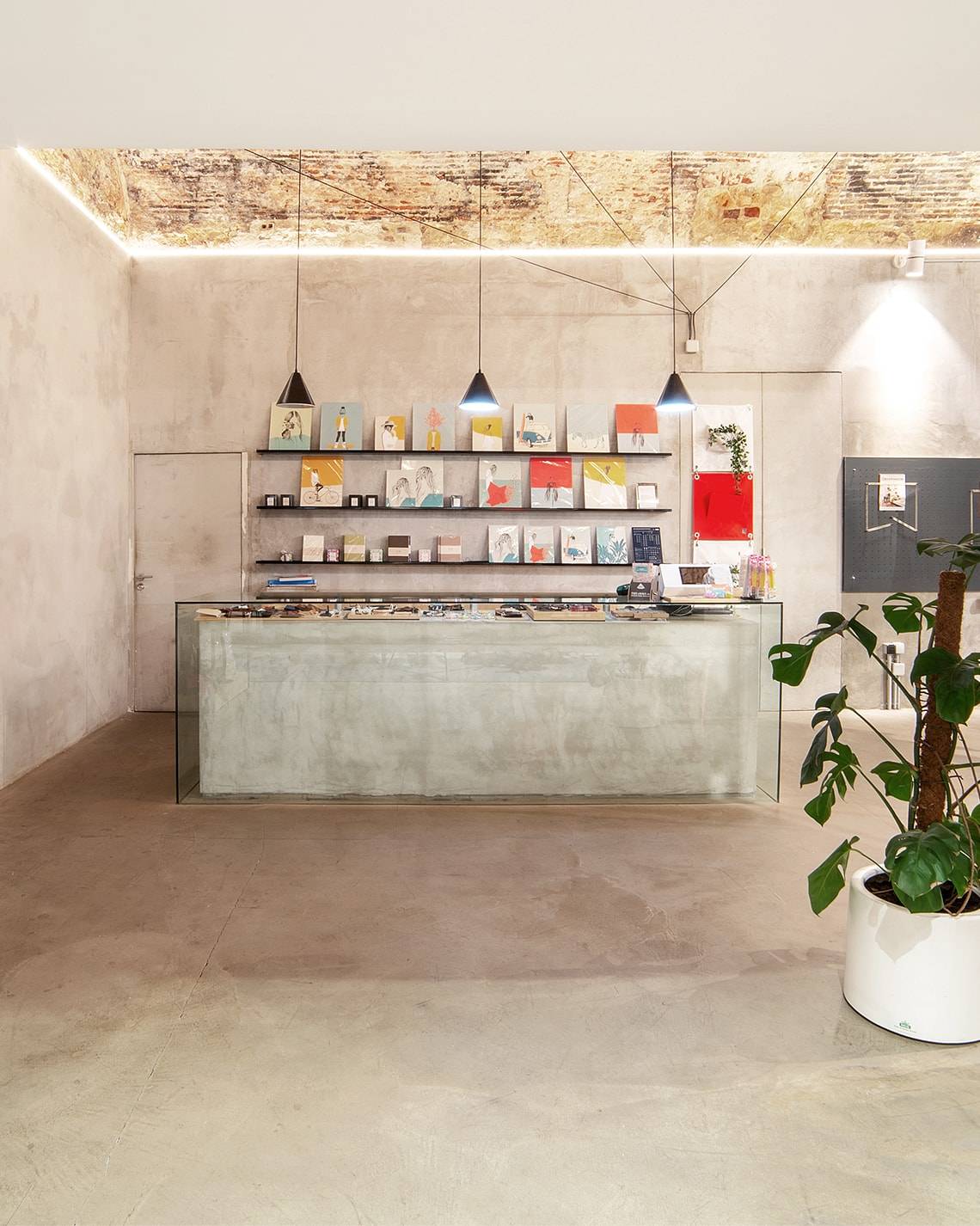 View of the interior at The Feeting Room concept store in Chiado Lisboa