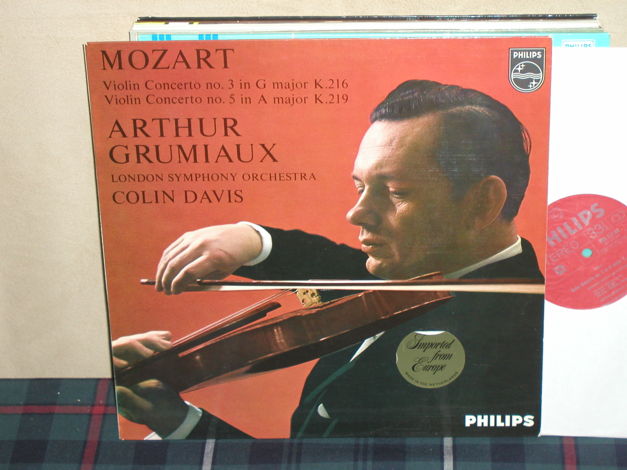 Grumiaux/Davis/LSO - Mozart Violin Cto No 3/5 Philips I...