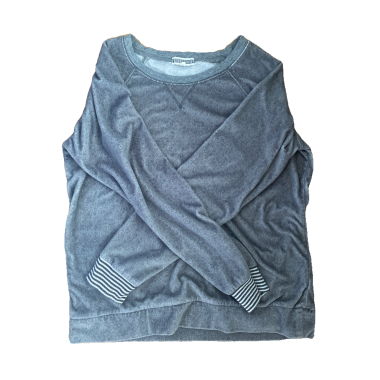 P.j salvage grey soft pullover 