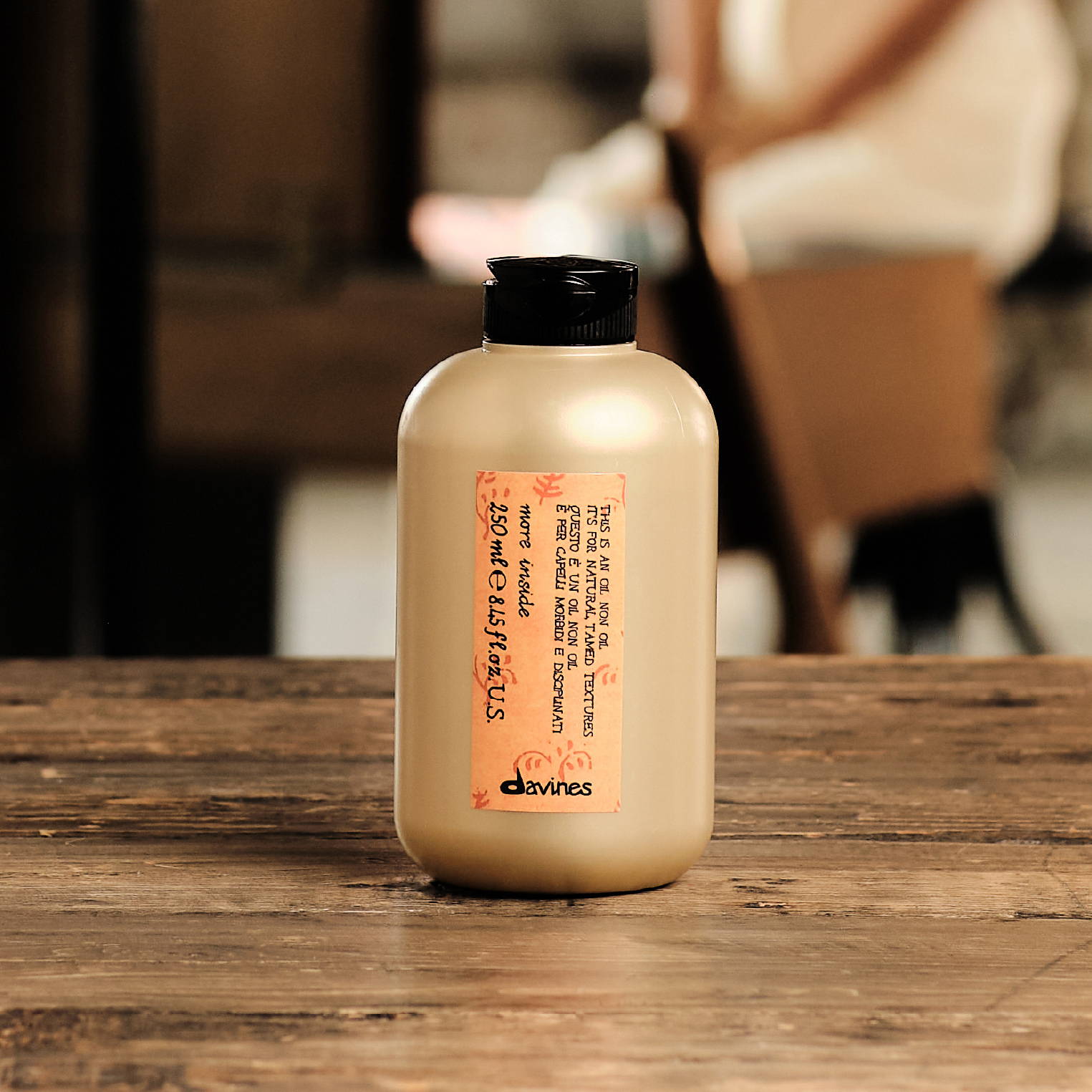 Davines hair model