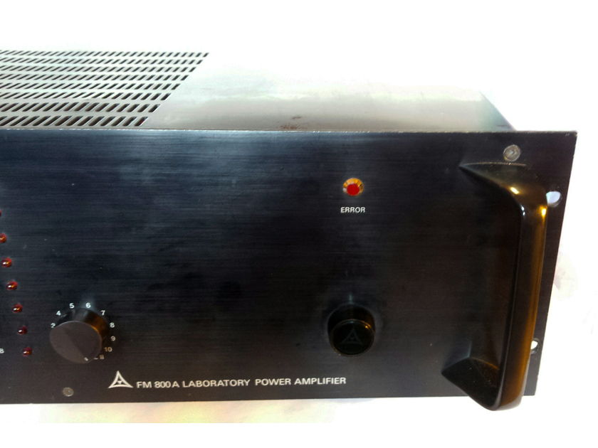 FM Acoustics FM800A SERIES II XXX RARE HIGHEND POWER AMPLIFIER FOR SALE