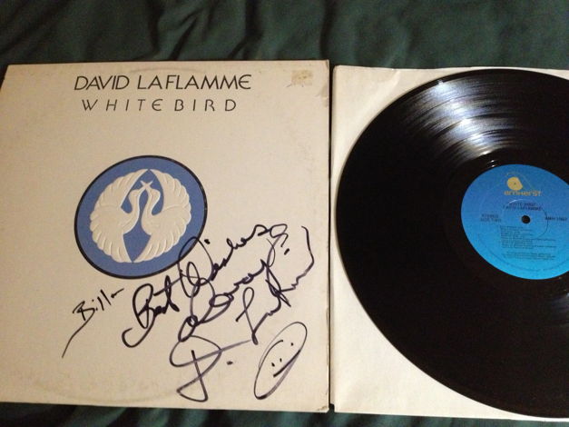 David Laflamme - White Bird Autographed LP NM