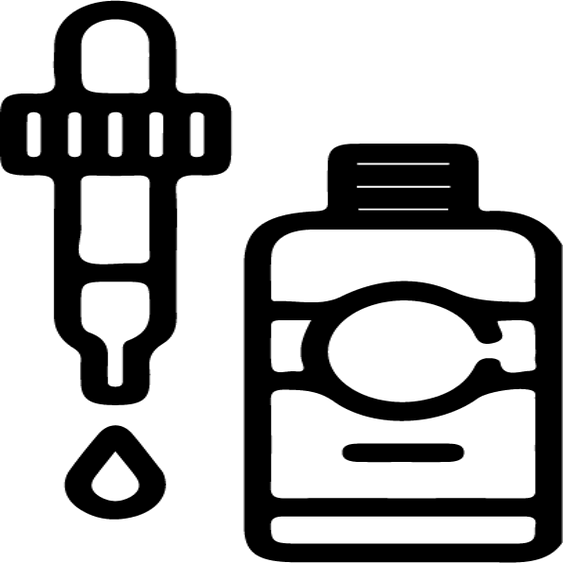 Symbol für CO2-Extraktion