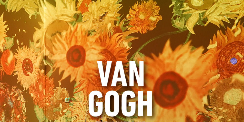 Yoga at Van Gogh: The Immersive Experience promotional image