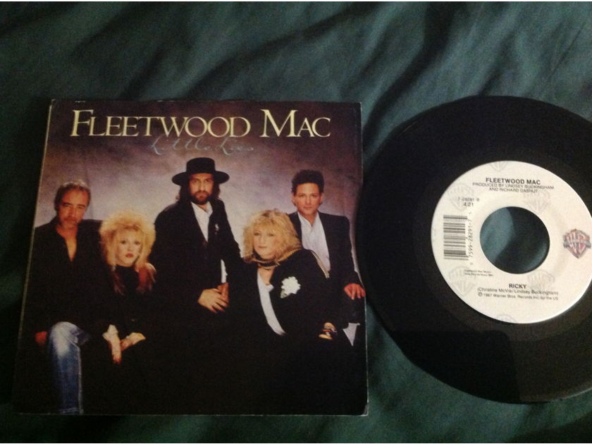 Fleetwood Mac - Little Lies/Ricky Warner Brothers Records 45 With Picture Sleeve Vinyl NM