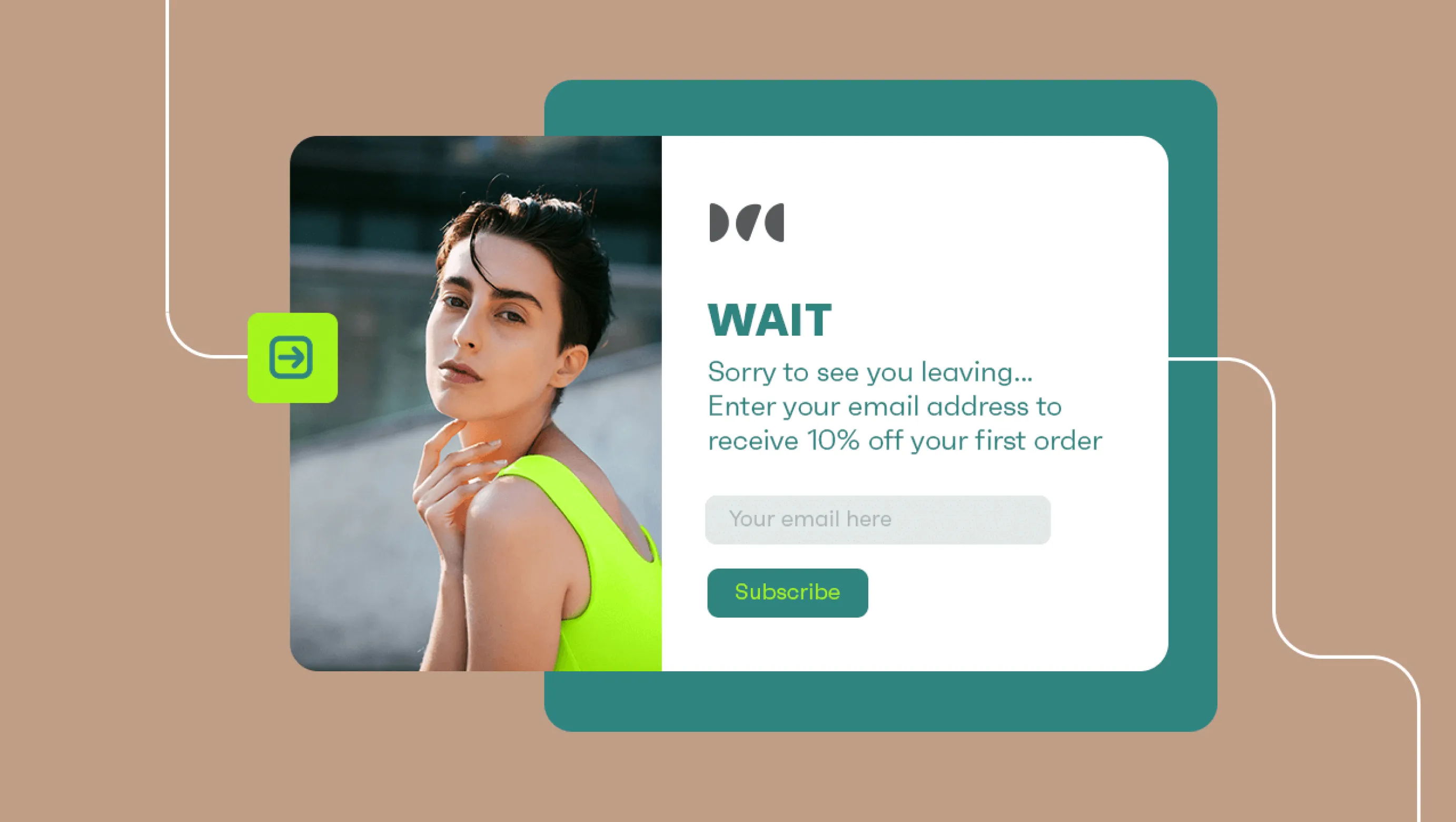 Exit-intent popups