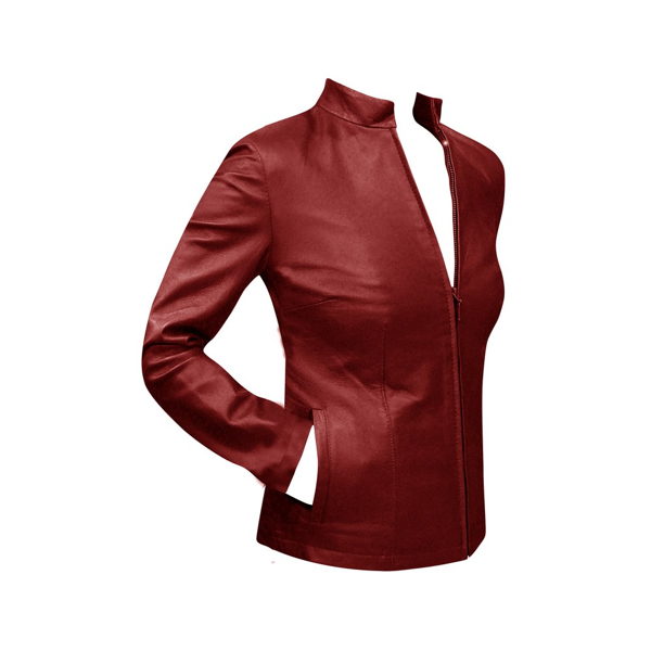 HARRINGTON - Burgundy LEATHER - Image 2