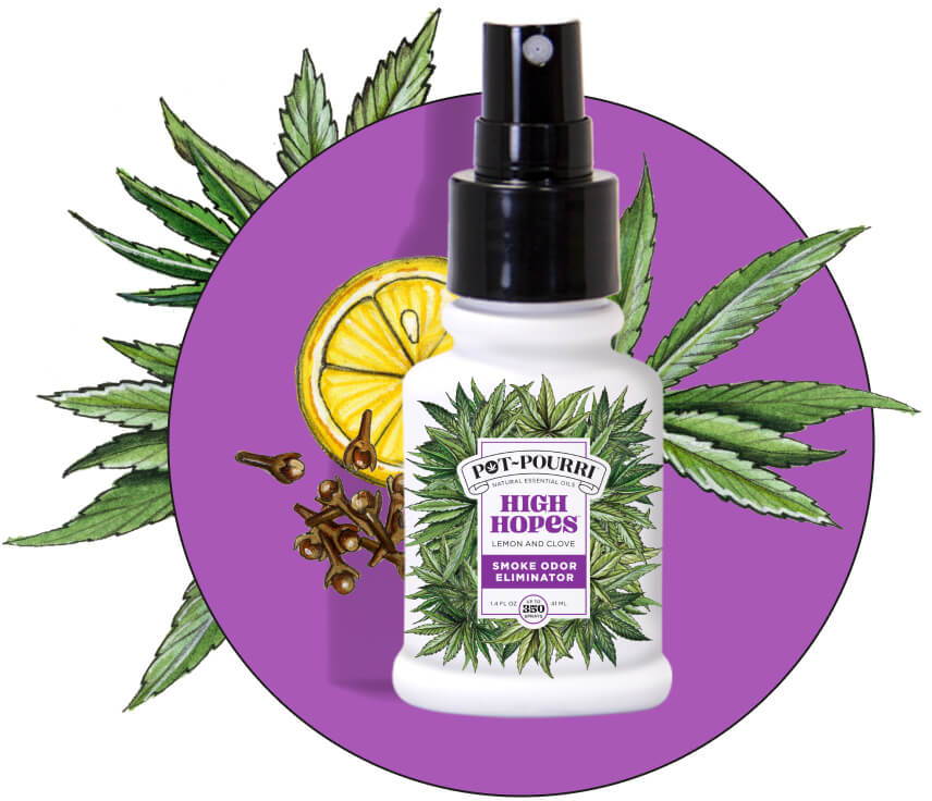 Pot Pourri smoke odor eliminator