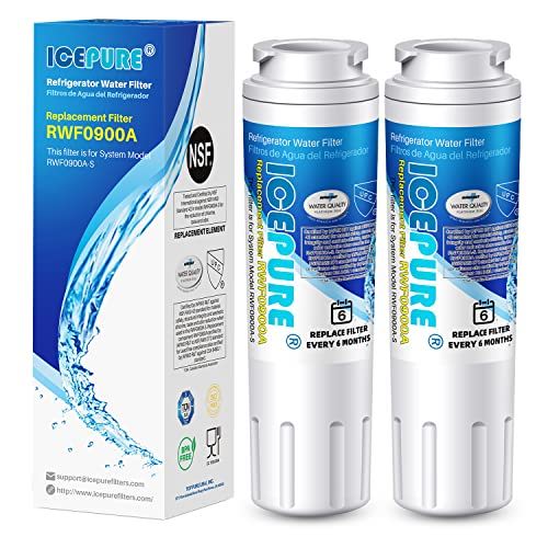ICEPURE Replacement Refrigerator Water Filter vs EveryDrop by Whirlpool