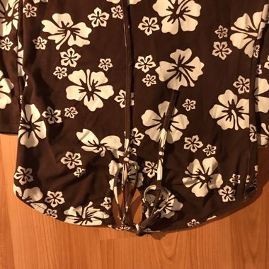 Bluemkleid