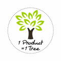 1 Product = 1 Tree, Logo, 1 Produkt = 1 Baum