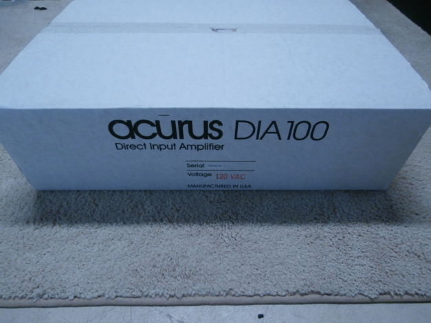 ACRUS DIA-100 ACRUS DIA 100 MINT