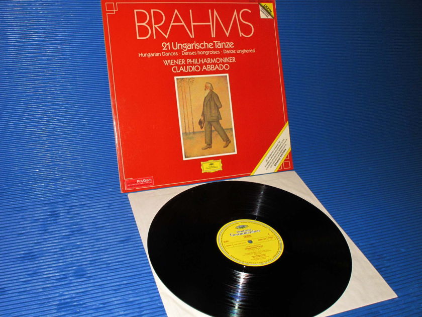 BRAHMS/Abbado -  - "21 Hungarian Dances" -  DGG 1983 German pressing