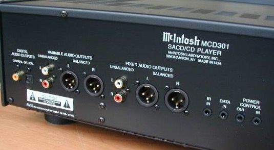 McIntosh MCD-301 SACD/CD Player