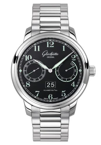 Senator Observer Stainless Steel / Black / Bracelet