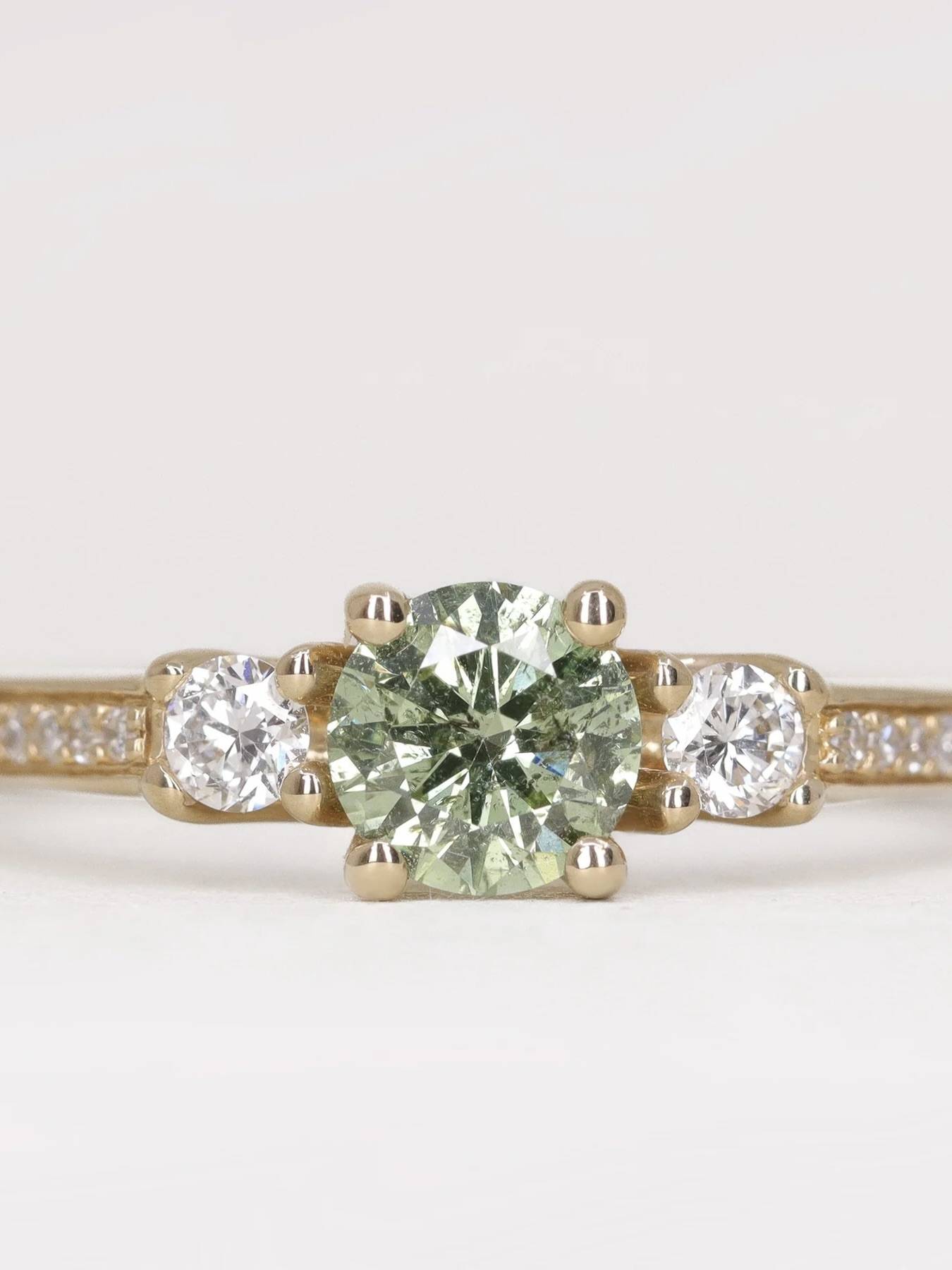 Marquise engagement ring