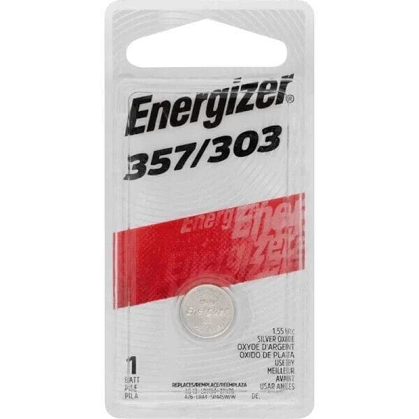 Lot of 2| Energizer Watch 357/303 Battery 1pk