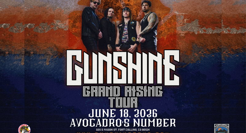 Gunshine: Presented by Mishawaka ***AT AVOGADRO'S NUMBER*** - STANDING ROOM ONLY