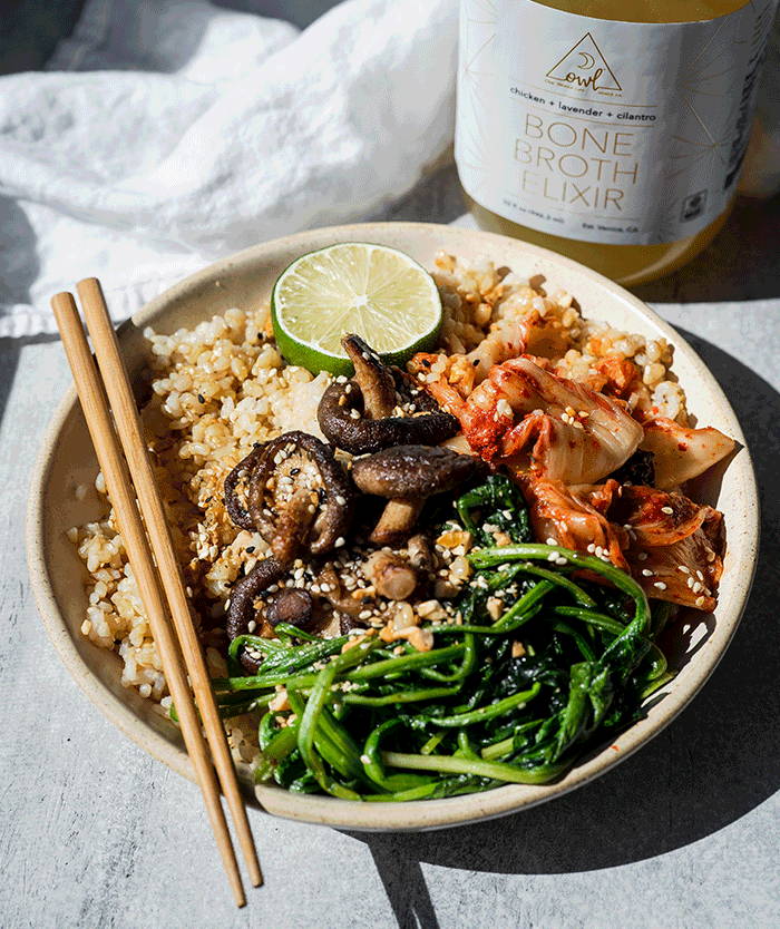 Kimchi Grain Bowl