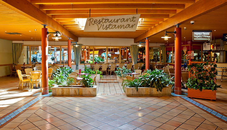 bg wonnemar wismar gastro restaurant pflanzen